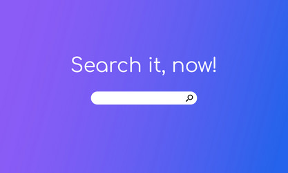 main page of the internet search network web vector image