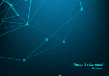 abstract network connection background vector image