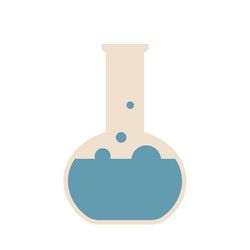 bottle sample design objects science elements vector image