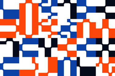 deconstructed abstract pattern design vector image