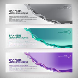 abstract web banner design background or header vector image