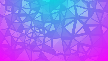 abstract triangle pattern on gradient background vector image