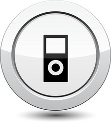 button with system unit vector image