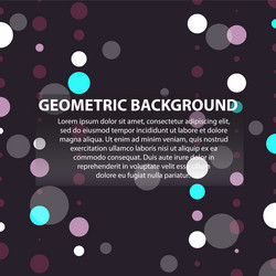 abstract geometric pattern and background vector
