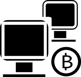 Computers that transmit information to bitcoin vector