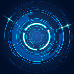 Technological Circuit Background vector image