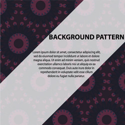 Abstract geometric pattern and background vector