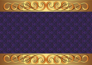 Decorative background with old-fashioned patterns vector