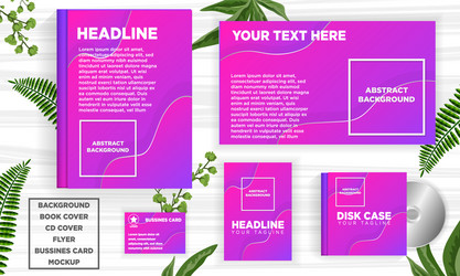 abstract design banner web template vector