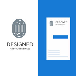 fingerprint identity recognition scan scanner vector image