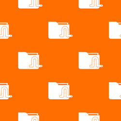 computer worm pattern seamless vector image