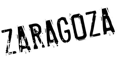 Zaragoza rubber stamp Royalty Free Vector Image