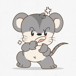 Angry Mouse Stock Illustrations – 832 Angry Mouse Stock