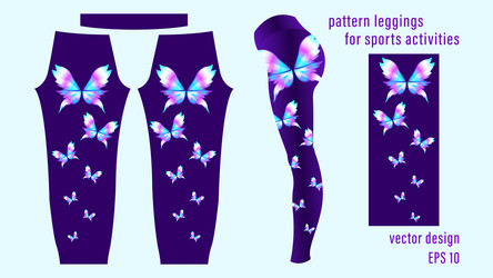 gradient butterflies different colors pattern vector