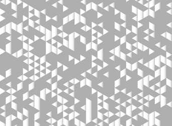 abstract triangles pattern modern design gray vector image
