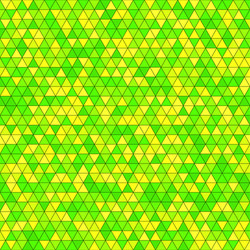 Abstract background with multicolored triangles vector
