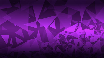 Abstract triangle pattern on gradient background vector