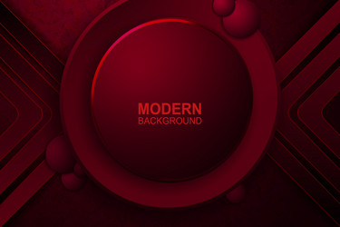 dark red texture design with marble effect round vector image