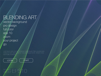 futuristic user interface ui technology vector image