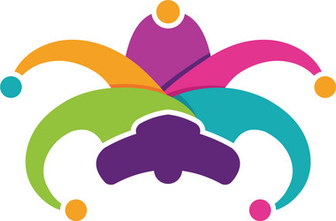 Harlequin Costume Elements vector