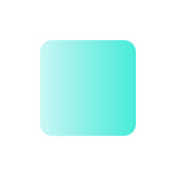 stop button flat gradient color ui icon vector image