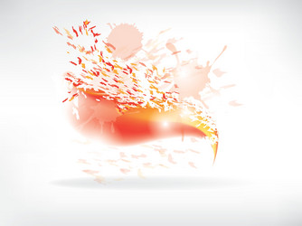abstract background with waves and lines vector image