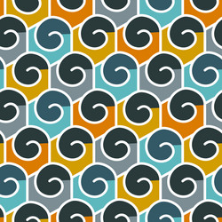 geometric abstract seamless pattern linear motif vector image