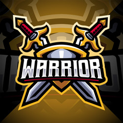 Epic Warriors Logo - Esports Mascot Vector Image
