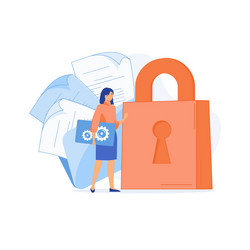 ig data analytics platform management vector image