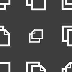 edit document sign icon content button seamless vector image