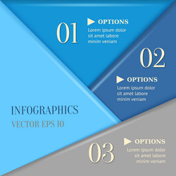 Overlapping progress background vector