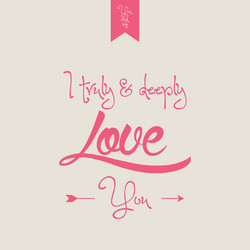abstract love background with some special objects vector image
