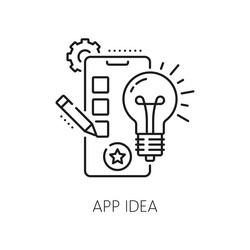 App Development & Optimization Icon vector image