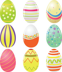 easter eggs Vector Image