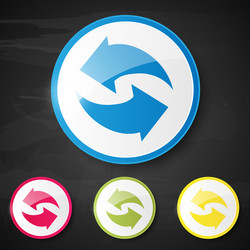 web element recycle vector image