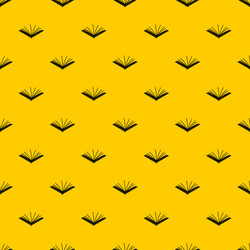 open tutorial pattern vector image