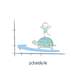 schedule vector image