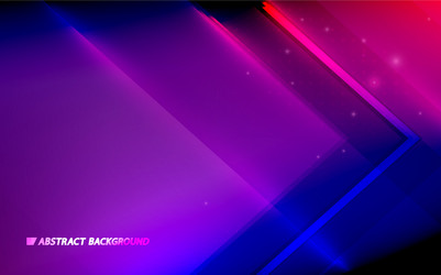 abstract colorful geometric triangle background vector image