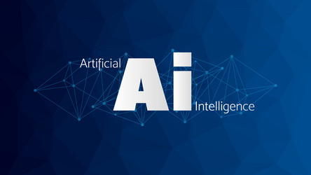artificial intelligence ai digital technology vector image