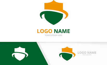 Luxury shield graphic design template Royalty Free Vector