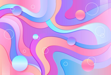 Abstract Color Gradient Background vector image