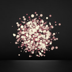 3d abstract sphere science and technology element vector image