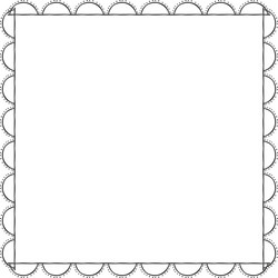 Isolated boho frame design vector