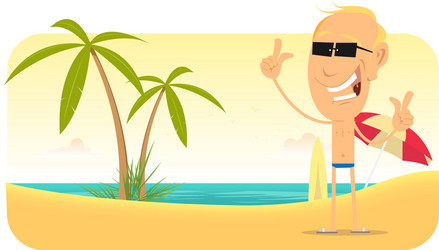 Man Beach Naked Vector Images (over 120)