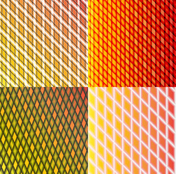 set of dark abstract spectrum background lines vector image
