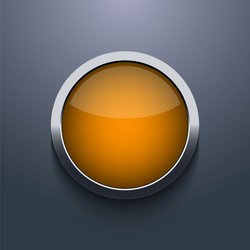 web button design on gray background eps10 vector image