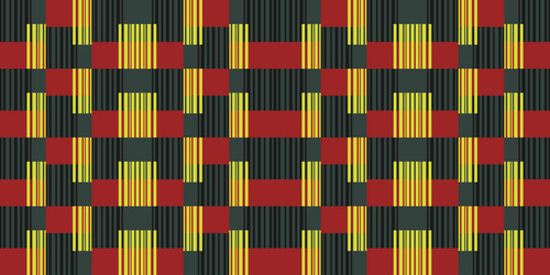 abstract geometry pattern of multicolored bricks vector image