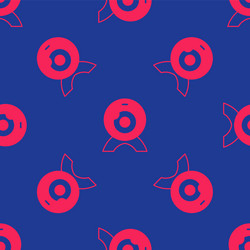 Red web camera icon isolated seamless pattern vector