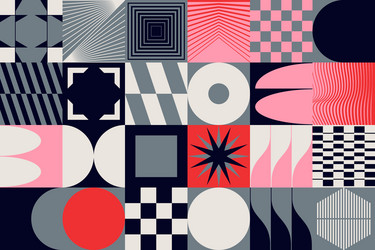 Geometric Abstract Pattern vector image