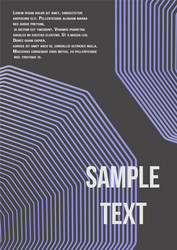minimum geometric coverage vector image